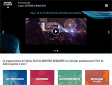 Tablet Screenshot of montrealhighlights.com